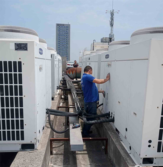 慈利中央空调制热和不制冷系统维修方法